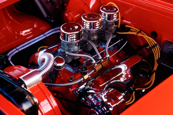 Hot rod engine